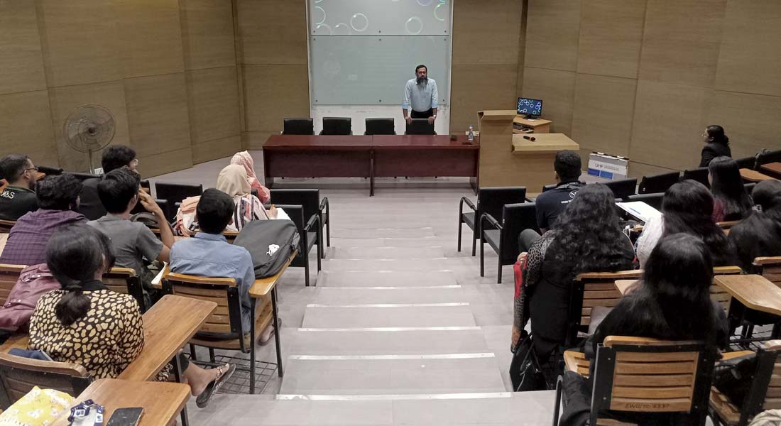GUEST LECTURE SESSION ON “INTERNATIONAL HUMAN RESO...