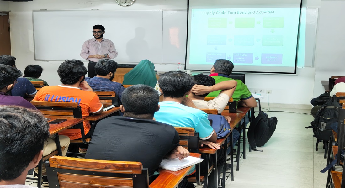 Guest Speaker Session on “An overview of FMCG supp...