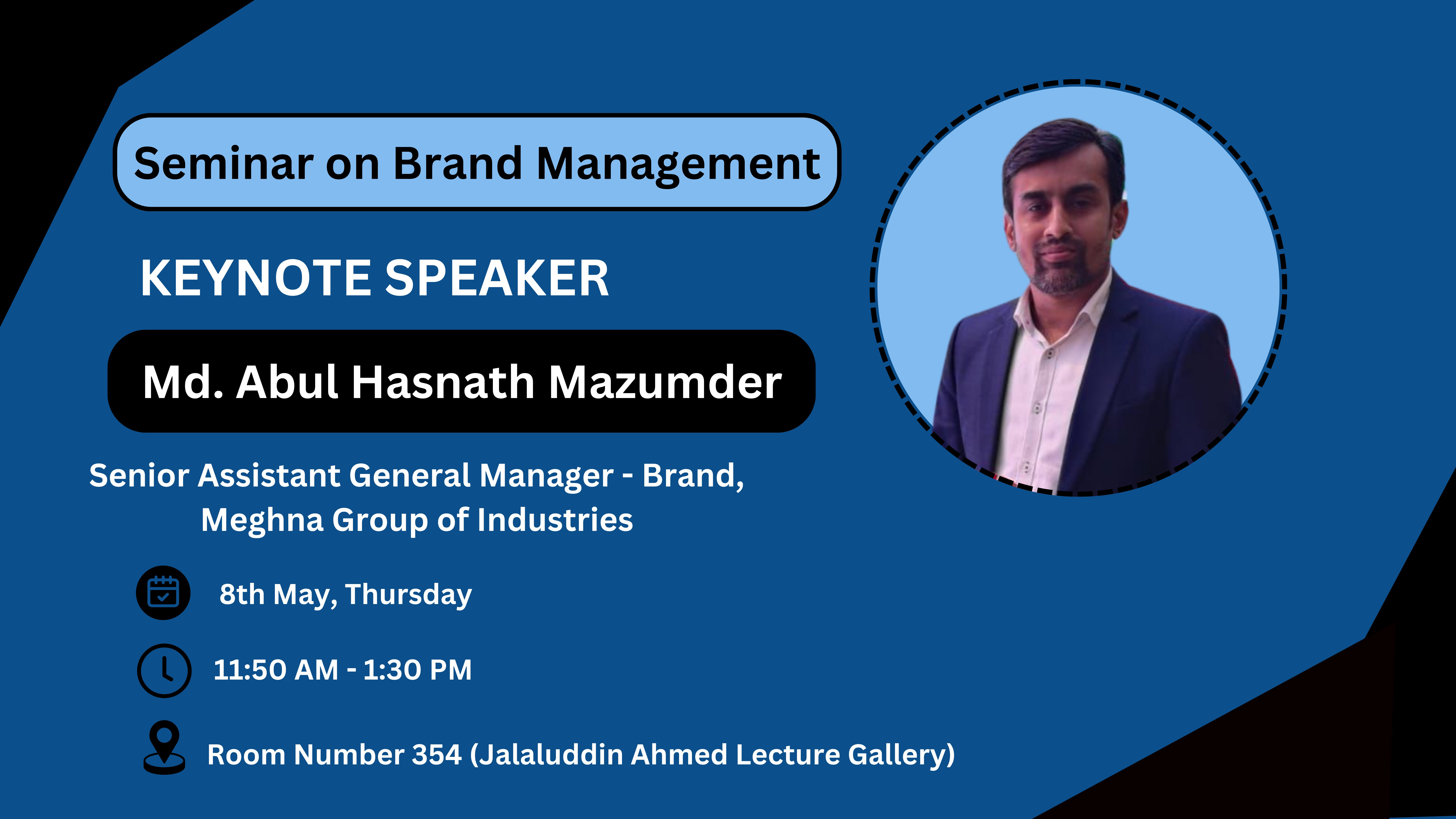 Students of Brand Management (MKT416) are invited.